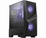 MSI MAG FORGE 100M ЗАШТИТНО СТАКЛО 2X120MM 1X120MM ARGB ФАН PSU НИКОЈ ГЕЈМИНГ ЦРНА КУТИЈА