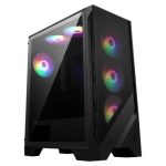 MSI MAG FORGE 120A B65 Темперирано Стакло 6X120MM AUTO RGB ФАН 650W БРОНЗ ATX ГЕЈМИНГ КУЌИШТЕ - Image 2