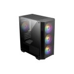 MSI MAG FORGE M100A АКРИЛЕН СТРАНИЧЕН ПАНЕЛ 3X120MM 1X120MM ARGB ФАН PSU НИКОЈ МАТX ИГРАЛНА КУТИЈА - Image 2