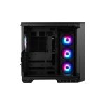 MSI MAG PANO 100R PZ Темперирано Стакло ARGB PSU НИКОЈ 3X120MM 1X120MM ФАН ГЕЈМИНГ КУЌИШТЕ ЦРНО - Image 2
