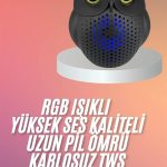Bluetooth Звучник 5.0 Безжичен Сови Облик