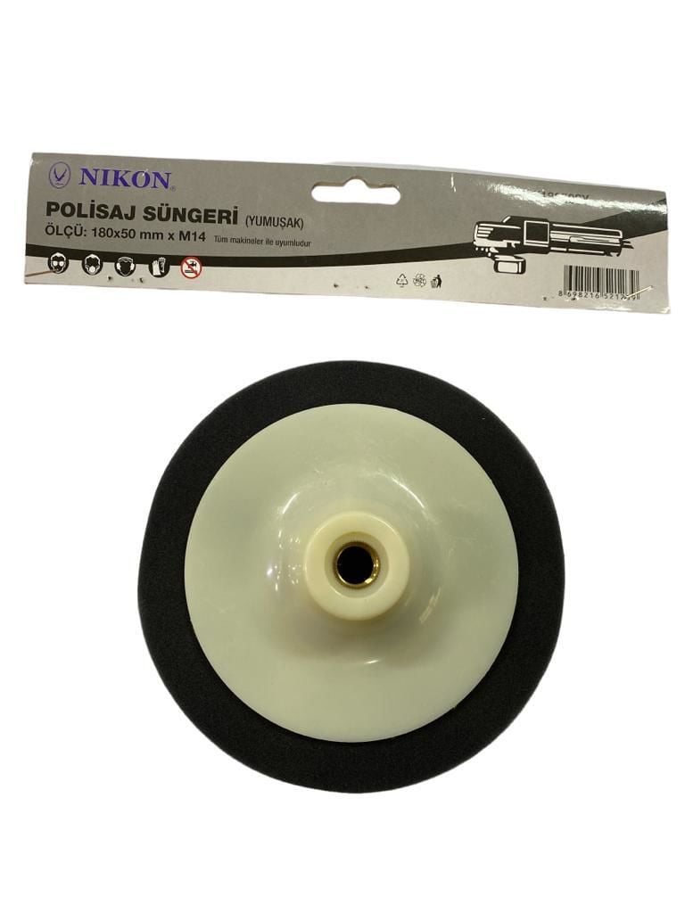 nikon-18050sy-polisaj-sungeri-2479_1.jpg Nikon 18050SY Полирачка Сунѓер 180 mm Црн Мек - Image 1