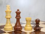 Специјален Лакуван Магнетен Шах со Дрвена Кутија 25 см - Image 2