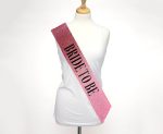 Розова Bride To Be појасна лента - Image 2