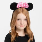 Розов фионкли Minnie Mouse тиара