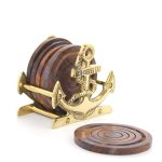 Подлога за чаша со дизајн на котва Модел 2