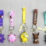 Pokemon Серии Различни Карактери Силиконски Клучен Прстен
