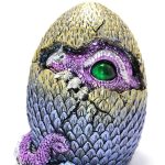 Polyester Dragon Глаз Дизајн Внатре Led