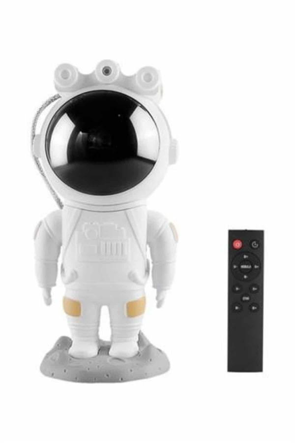 projeksiyon-astronot-lamba-speaker-sev-afce64.jpg Проекциска Астронут Ламба Спикер Симпатичен Астронут Bluetooth Хопарлер - Image 1