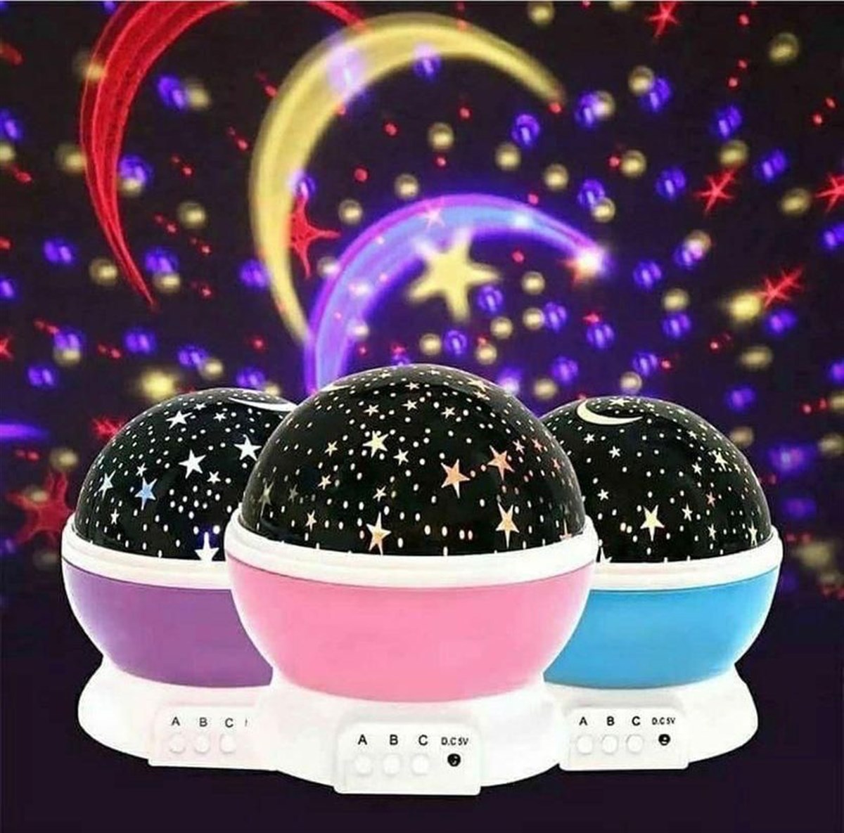 projeksiyonlu-donen-star-mast-28983_1.jpg Проекциски Ротирачки Star Master Лампа - Image 1