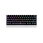 REDRAGON K630 RGB DRAGONBORN BLUE SWITCH %60 Q TR МЕХАНИЧКА ИГРАЧКА КЛАВИЈАТА ЦРНА