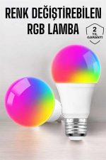 RGB LED Лампа со променлива боја A+Енергија 15 Ват - Image 2