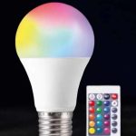 RGB LED Лампа со променлива боја A+Енергија 15 Ват