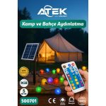 RGB Сончева Енергија Бисер Камп И Градинарска Осветлување