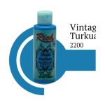 Rich Мулти Површина 2200 Винтиџ Тиркизна Акрилна Боја 120 ml