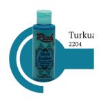 Rich Multi Surface 2204 Тиркизна Акрилна Боја 120 cc