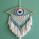 Rüya Kapanı Dream Catcher Göz Tasarımı Model 2