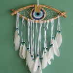 Rüya Kapanı Dream Catcher Göz Tasarımı Model 3