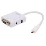 S-LINK SL-MUV13 Micro USB до VGA+Аудио Преведувач