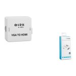 S-LINK SL-VHC10 VGA до HDMI МИНИ Чествувач Адаптер