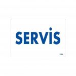 Предупредувачка Табла за Сервис 17,5x25 KOD:1743