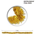 Симли парти украс 2 метра златен - Image 2