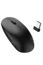 Црн Безжичен Миш Wireless Mouse Минималистички Дизајн - Image 4