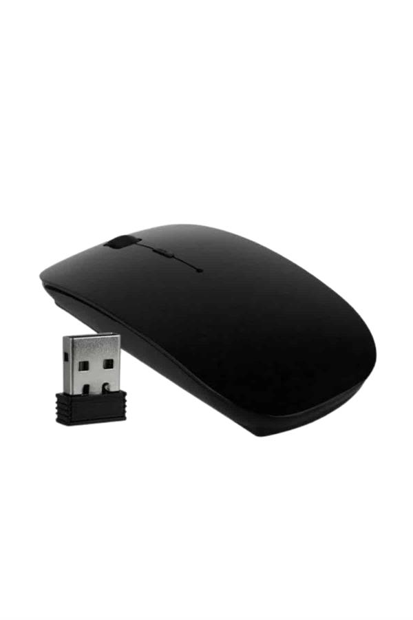 siyah-wireless-kablosuz-sessiz-mouse-b-705a-.jpg Црн Wireless Безжичен Тивок Миш Bluetooth Поврзување - Image 1