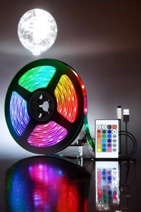 smart-serit-led-tv-arkasi-renkli-kuman-bef5-5.jpg Smart Лента LED ТВ Задна Боја со Далечински Управувач 10 Метри - Image 1