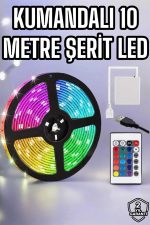 Smart Лента LED ТВ Задна Боја со Далечински Управувач 10 Метри - Image 2