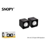SNOPY SN-66 1+1 USB Црн Хопарлер