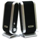 SNOPY SN-820 1+1 0.13W RMS Сребрено-Црн Хопарлер