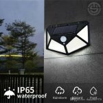 Соларна градинска ламба 100 Led