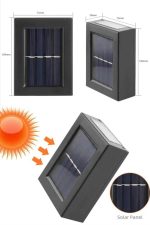 Соларна Двојна Стенска Лампа - Image 4