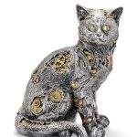 Steampunk Полиестер Котка Фигура Модел 1