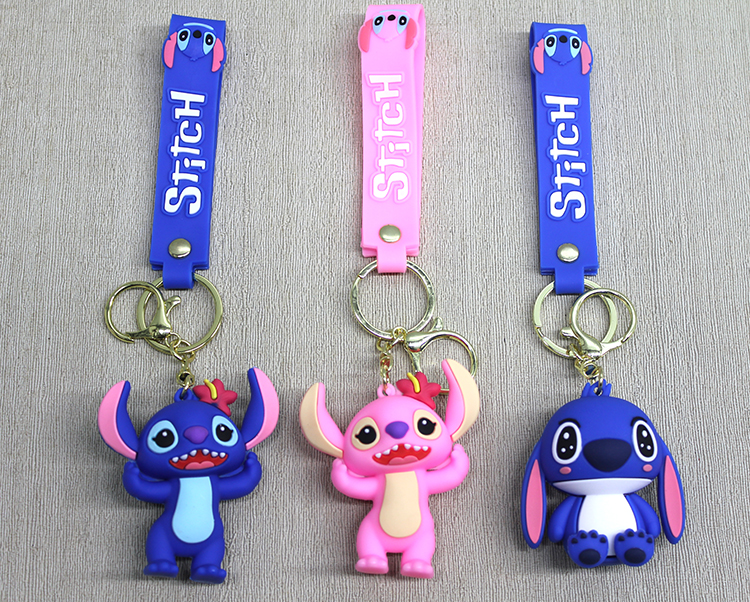 stitch-angel-silikon-anahtarl-32179_1.jpg Stitch Angel Силиконски Клучен Додаток - Image 1