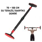 Барфикс шипка со воден нивелир 70-100 см