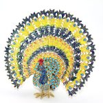 Swarovski Taşlı Tavuskuşu Model 7