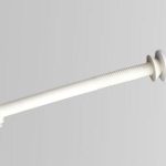 Пластична кратка прачка за хигиена 17 cm