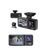 Професионален Dashcam со 3 камери за континуирана безбедност при возење и паркирање - Image 4