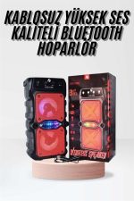 Портативен Безжичен Bluetooth Звучник со Долг Живот на Батеријата и LED Светло - Image 2