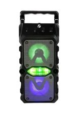 Портативен Безжичен Bluetooth Звучник со Долг Живот на Батеријата и LED Светло