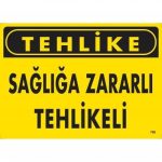 Предупредувачка Табла Опасност Штетно по Здравјето 25x35 KОД:760