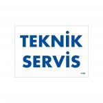 Предупредувачка Табла за Технички Сервис 17,5x25 KOD:1756