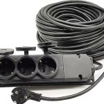 Topart 01558 20 Метри Продолжен Кабел со Групен Приклучок 3X2,5