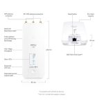 UBIQUITI RP-5AC-GEN2 ROCKET PRISM 5AC 5GHZ 500MBPS ДИШ ОРТАКА ACCESS POINT - Image 2