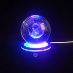 USB Астронат Дизајн Вртлива Стаклена Сфера - Image 2