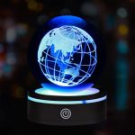 USB Ли Светска Дизајнирана Вртлива Стаклена Сфера