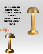 %100 Постепено Прилагодлива Светлина – USB Полнежна Масна Лампа - Image 3