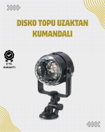 LED Диско Светло со Далечинско Управување и Контрола на Звук - За Партии и Клубови